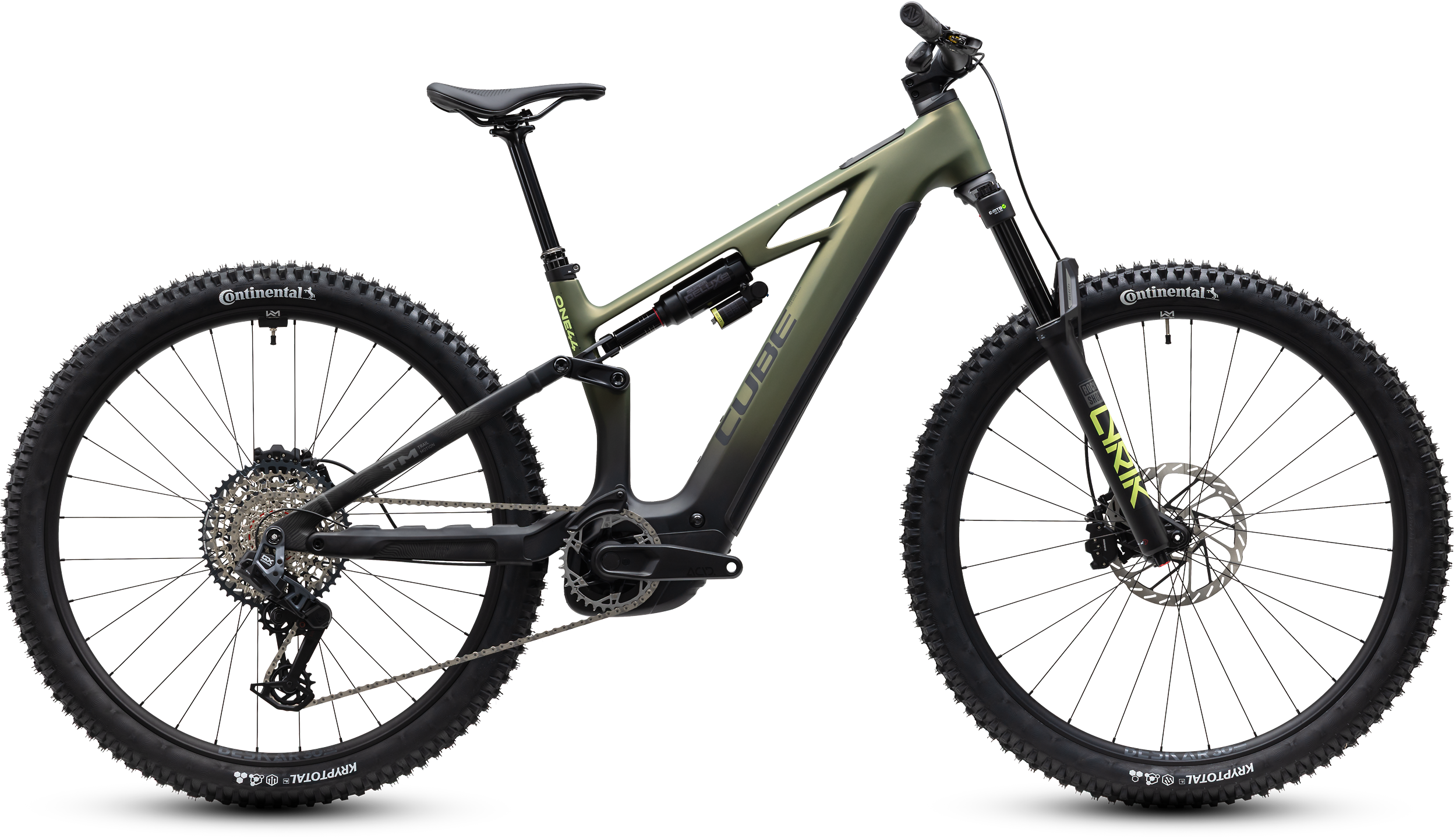 Cube Stereo Hybrid ONE44 HPC TM 800 reedgreen´n´gills