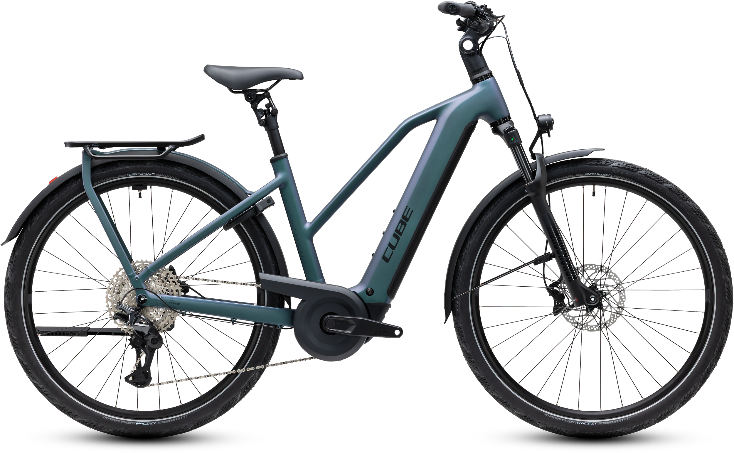 Cube Kathmandu Hybrid Pro 800 smaragdgrey´n´black